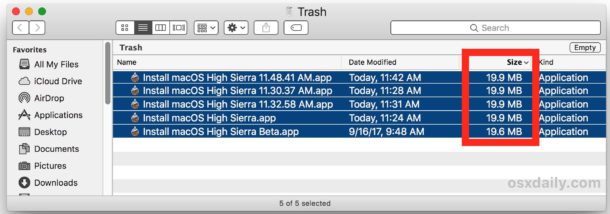 Download mac os high sierra full installer